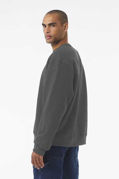 Bella+Canvas Unisex 10-Ounce Heavyweight Crewneck Sweatshirt BC4711 Asphalt