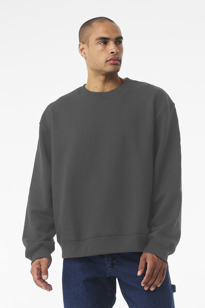 Bella+Canvas Unisex 10-Ounce Heavyweight Crewneck Sweatshirt BC4711 Asphalt