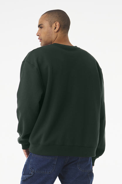 Bella+Canvas Unisex 10-Ounce Heavyweight Crewneck Sweatshirt BC4711 Forest