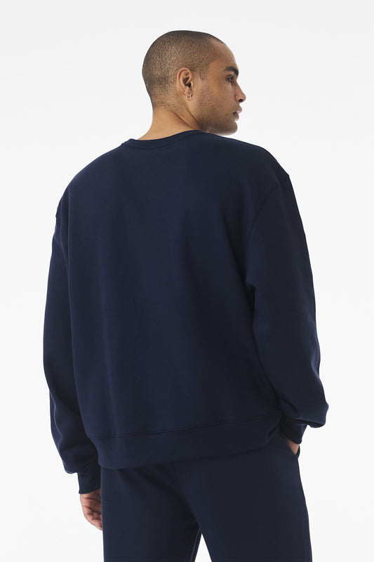 Bella+Canvas Unisex 10-Ounce Heavyweight Crewneck Sweatshirt BC4711 Navy