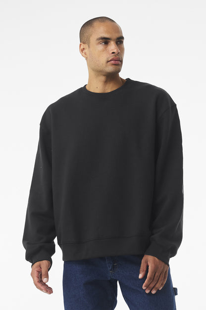 Bella+Canvas Unisex 10-Ounce Heavyweight Crewneck Sweatshirt BC4711 Vintage Black