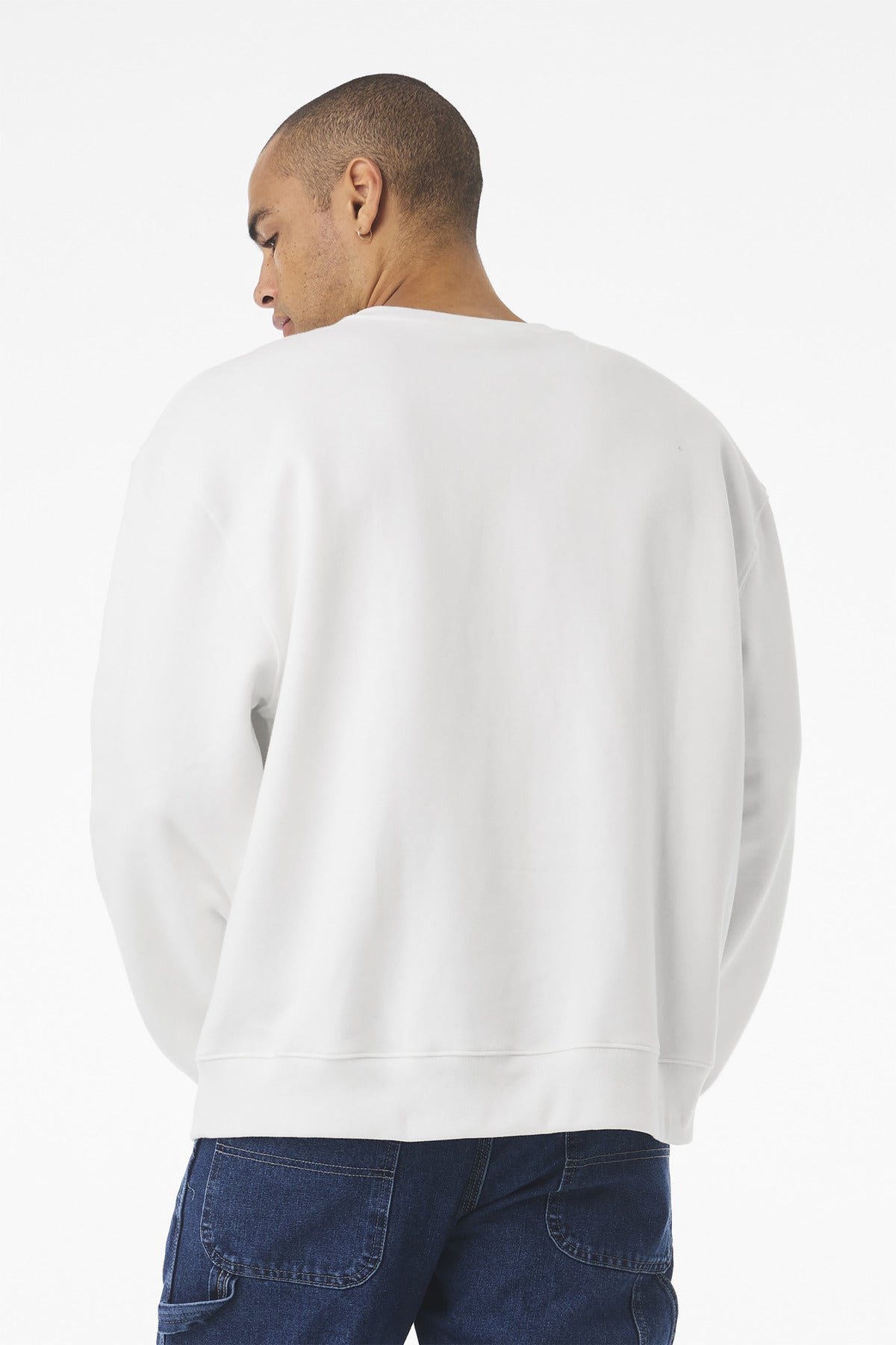 Bella+Canvas Unisex 10-Ounce Heavyweight Crewneck Sweatshirt BC4711 White