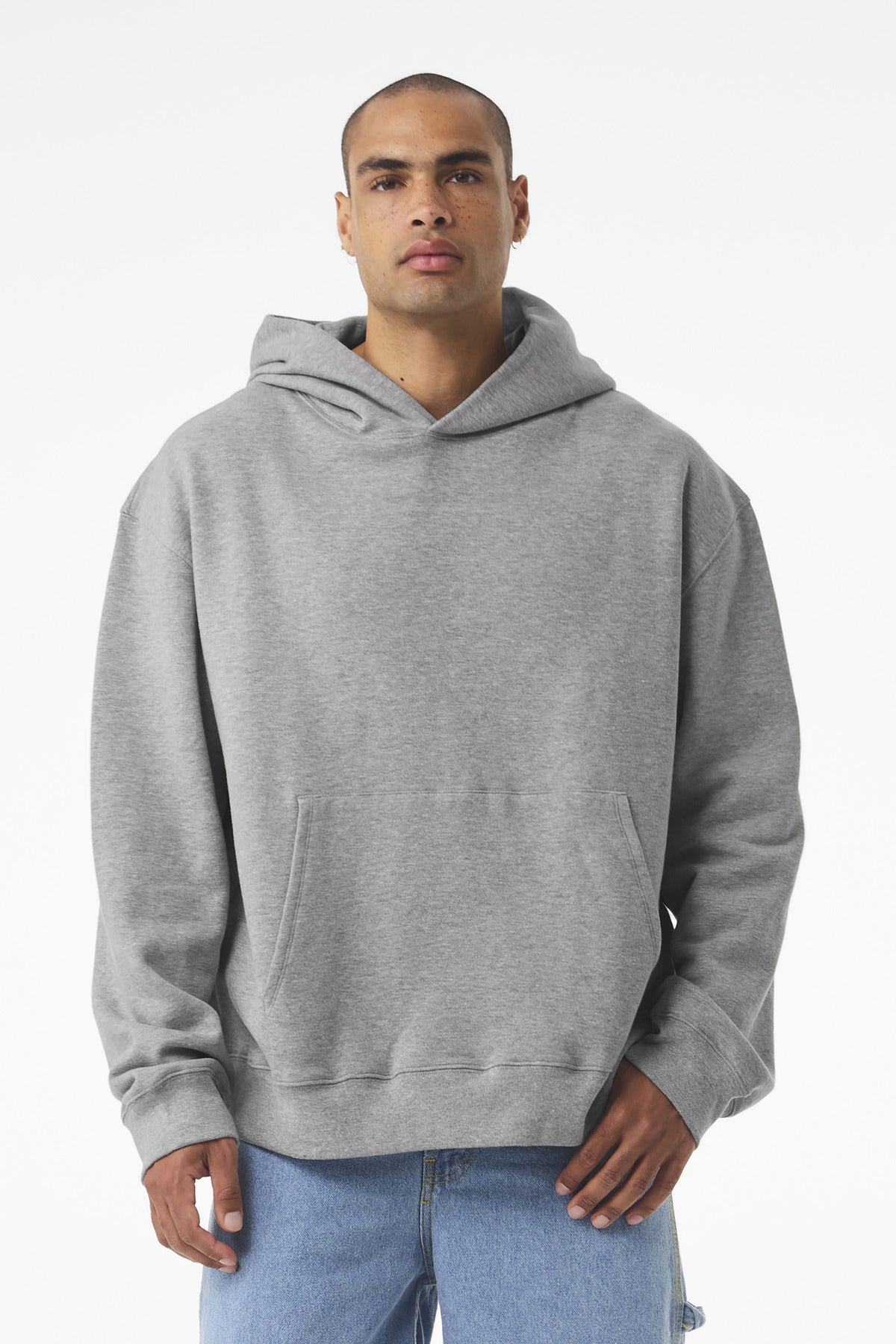 Bella+Canvas Unisex 10-Ounce Heavyweight Pullover Hoodie BC4719 Athletic Heather