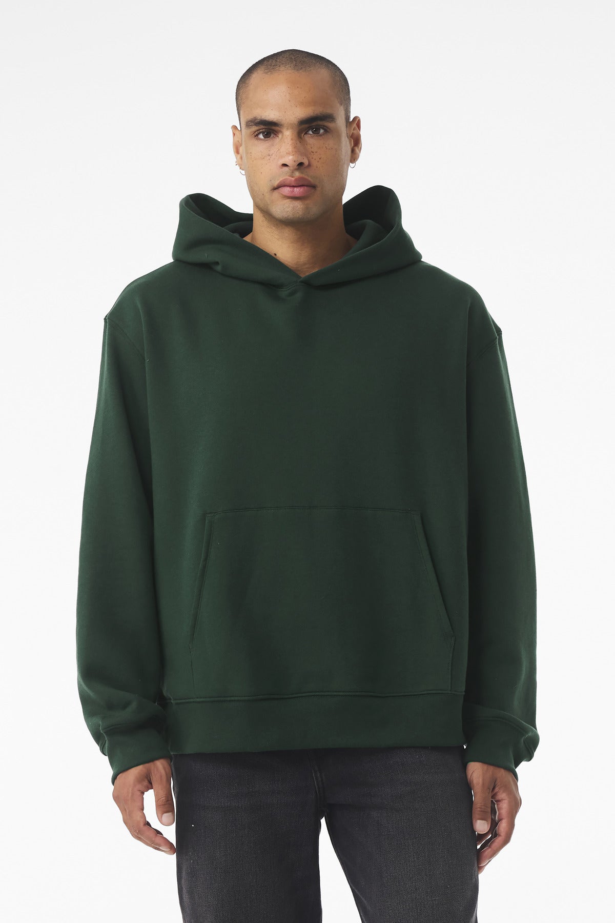 Bella+Canvas Unisex 10-Ounce Heavyweight Pullover Hoodie BC4719 Forest