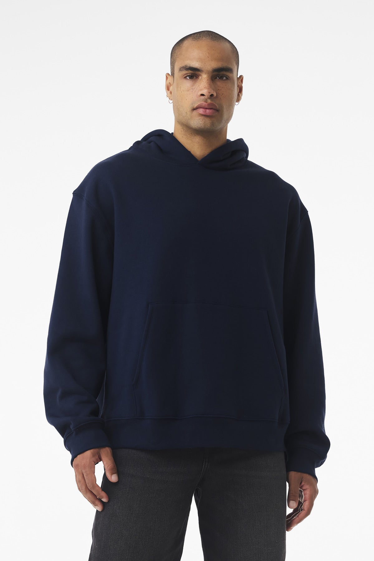 Bella+Canvas Unisex 10-Ounce Heavyweight Pullover Hoodie BC4719 Navy