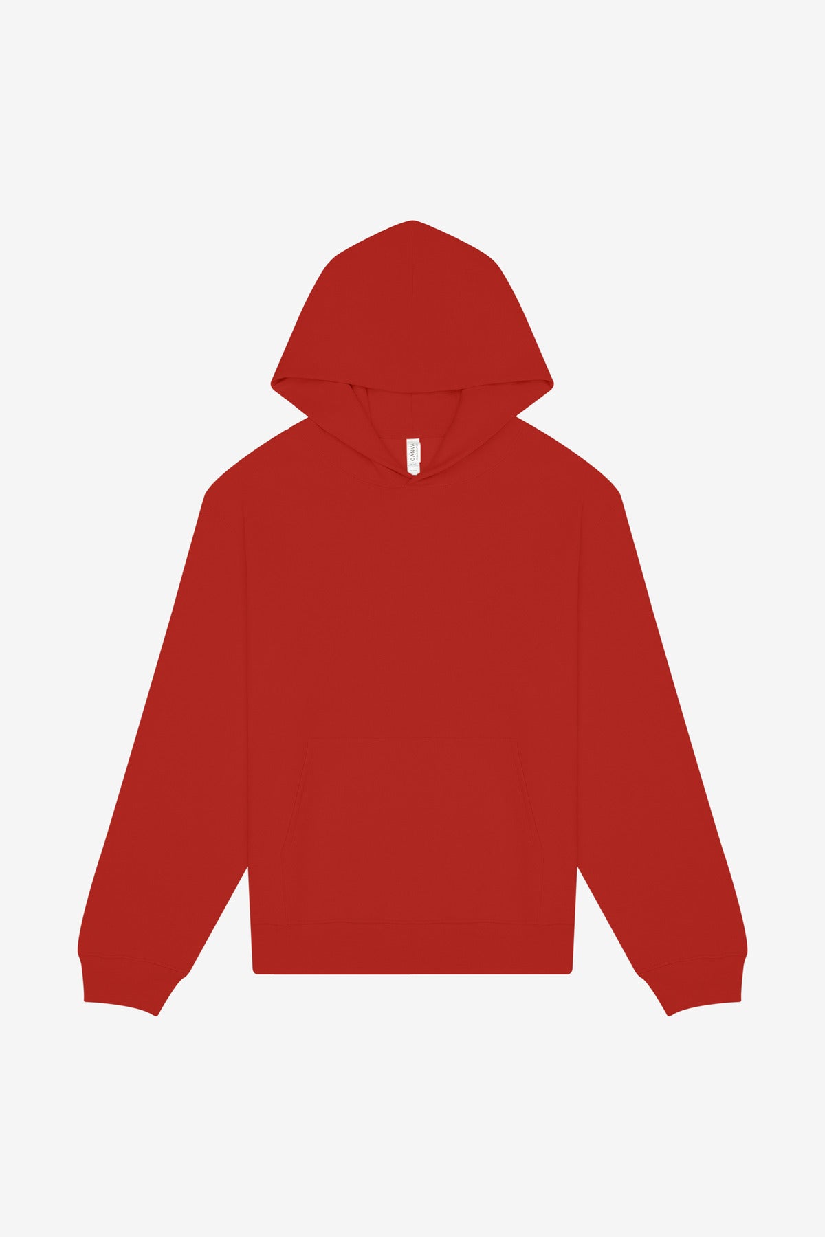 BELLA+CANVAS Unisex 10-Ounce Heavyweight Pullover Hoodie BC4719 Red