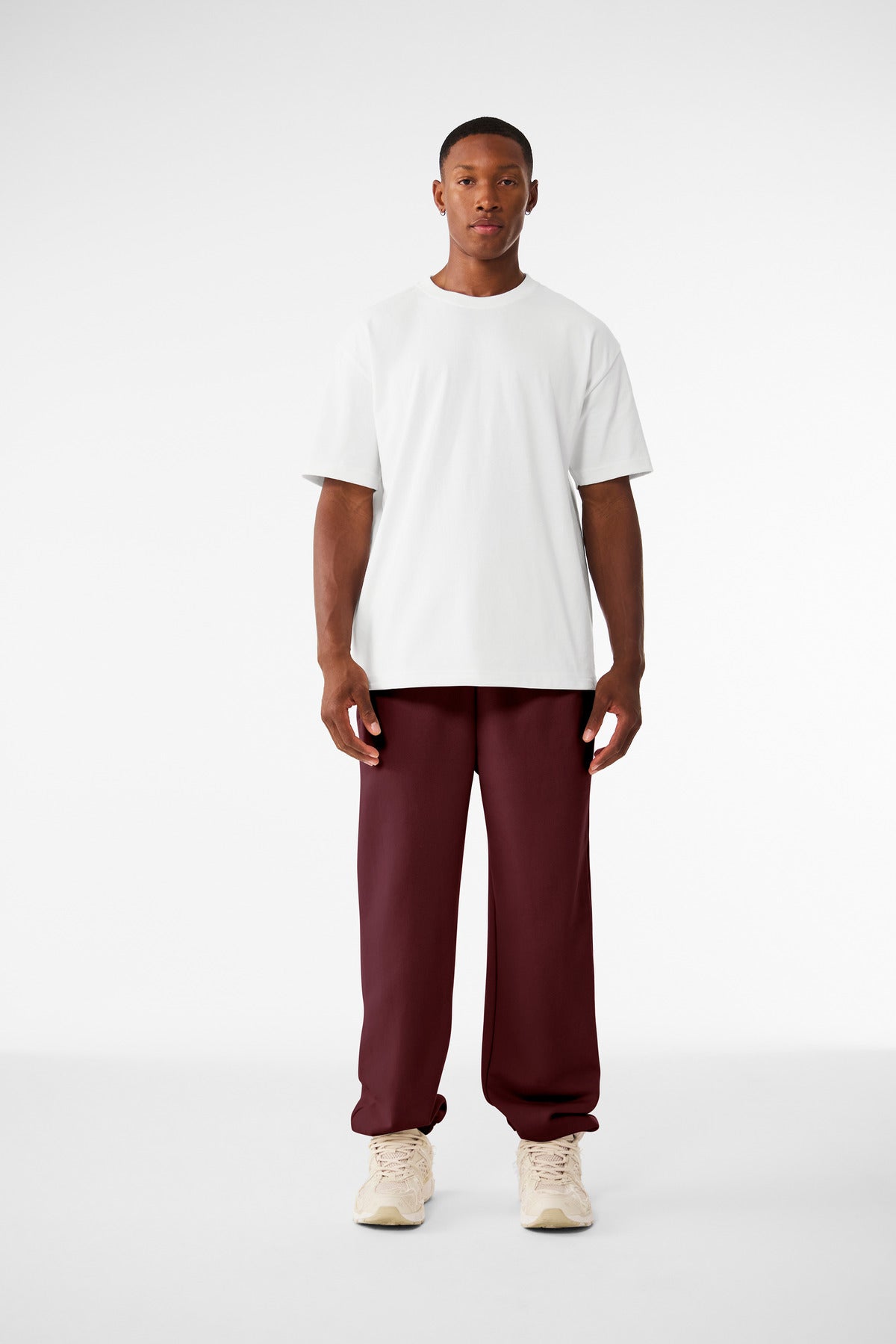 BELLA+CANVAS Unisex 10-Ounce Heavyweight Sweatpant BC4737 Maroon