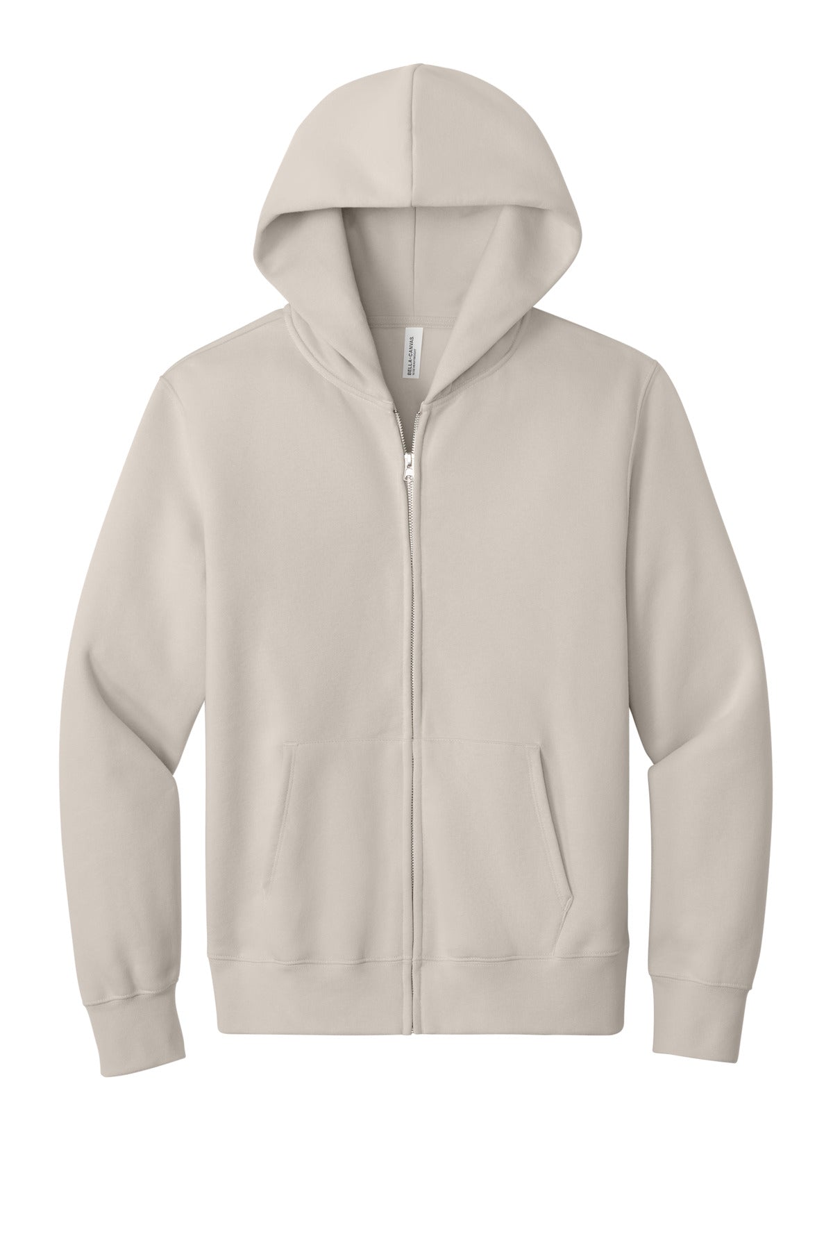 BELLA+CANVAS Unisex 10-Ounce Heavyweight Full-Zip Hooded Sweatshirt BC4739 Dust