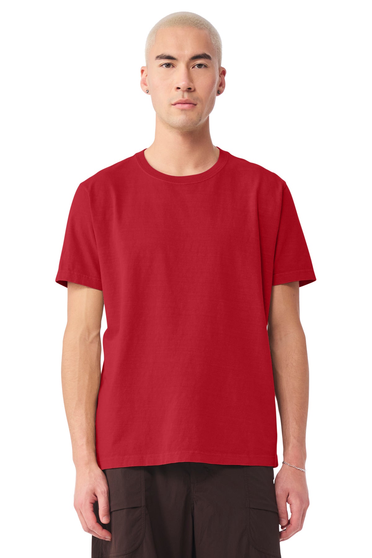 Bella+Canvas Unisex Heavyweight Garment-Dyed Tee BC4810GD Pop Red