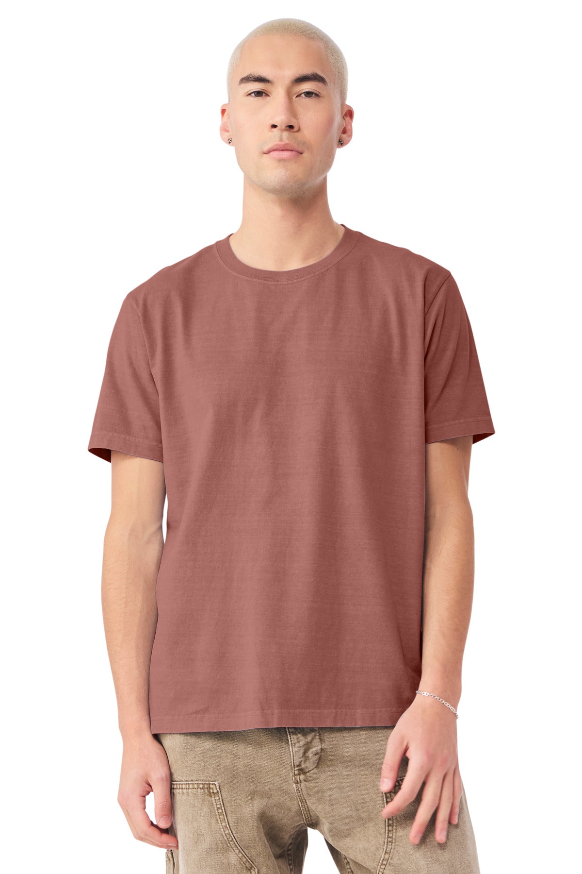 Bella+Canvas Unisex Heavyweight Garment-Dyed Tee BC4810GD Washed Chestnut