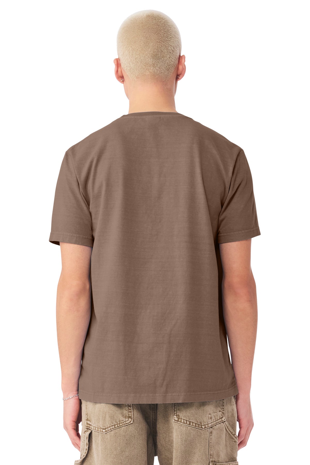 Bella+Canvas Unisex Heavyweight Garment-Dyed Tee BC4810GD Washed Cocoa