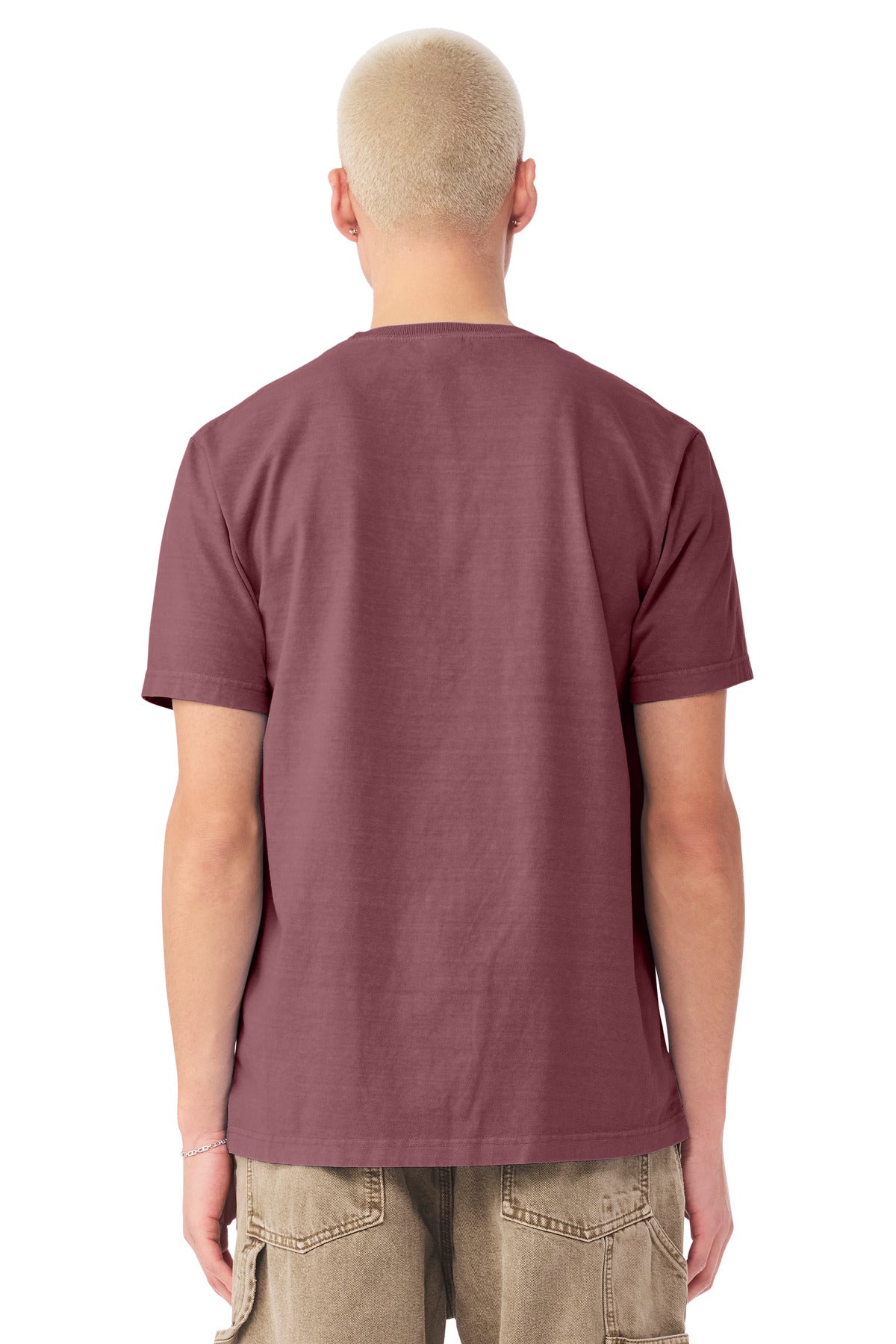 Bella+Canvas Unisex Heavyweight Garment-Dyed Tee BC4810GD Washed Maroon