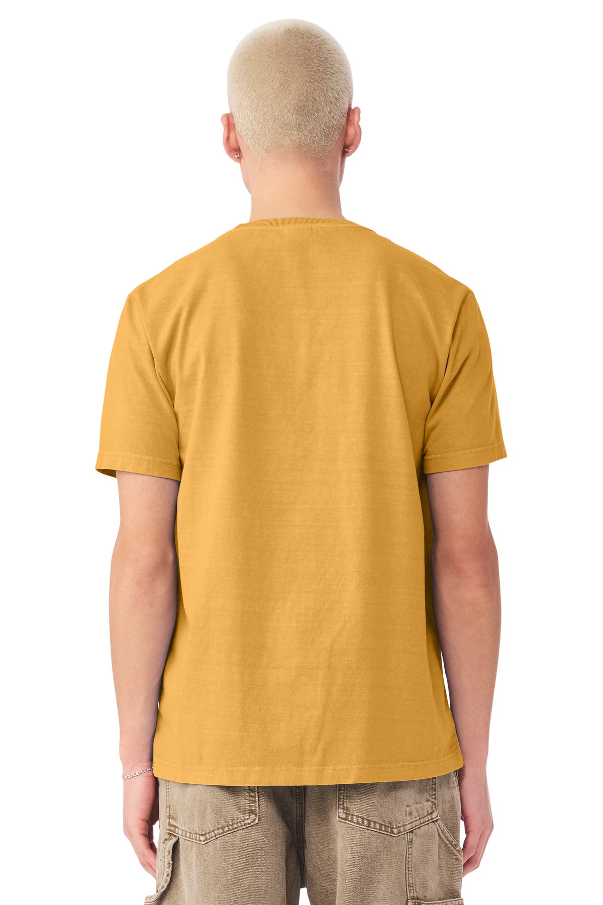 Bella+Canvas Unisex Heavyweight Garment-Dyed Tee BC4810GD Washed Mustard