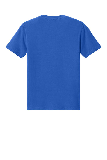 Bella+Canvas Unisex Heavyweight Garment-Dyed Tee BC4810GD Washed Royal Blue