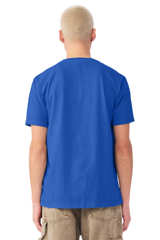 Bella+Canvas Unisex Heavyweight Garment-Dyed Tee BC4810GD Washed Royal Blue