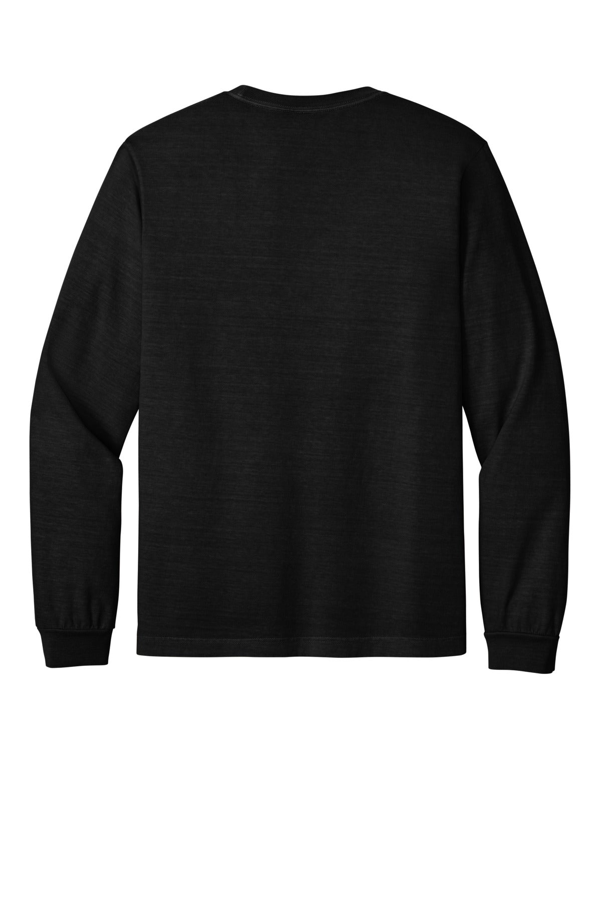 Bella+Canvas Unisex Heavyweight Garment-Dyed Long Sleeve Tee BC4851GD Black