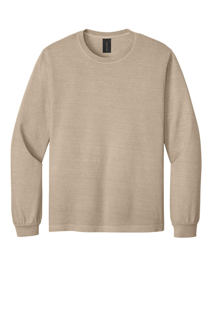 Bella+Canvas Unisex Heavyweight Garment-Dyed Long Sleeve Tee BC4851GD Khaki