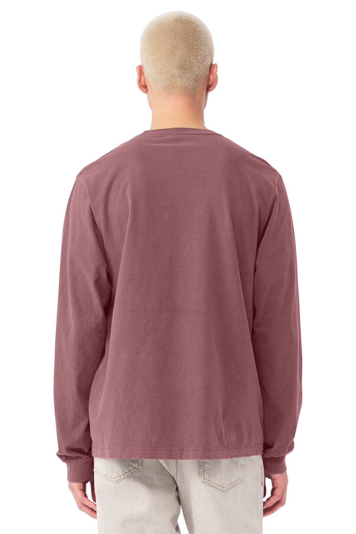 Bella+Canvas Unisex Heavyweight Garment-Dyed Long Sleeve Tee BC4851GD image 2