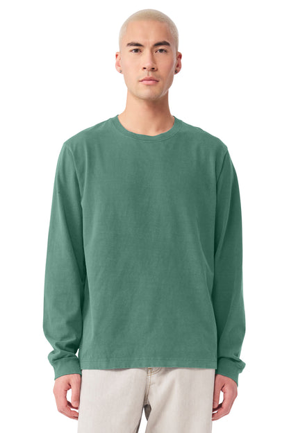 Bella+Canvas Unisex Heavyweight Garment-Dyed Long Sleeve Tee BC4851GD Washed Pine