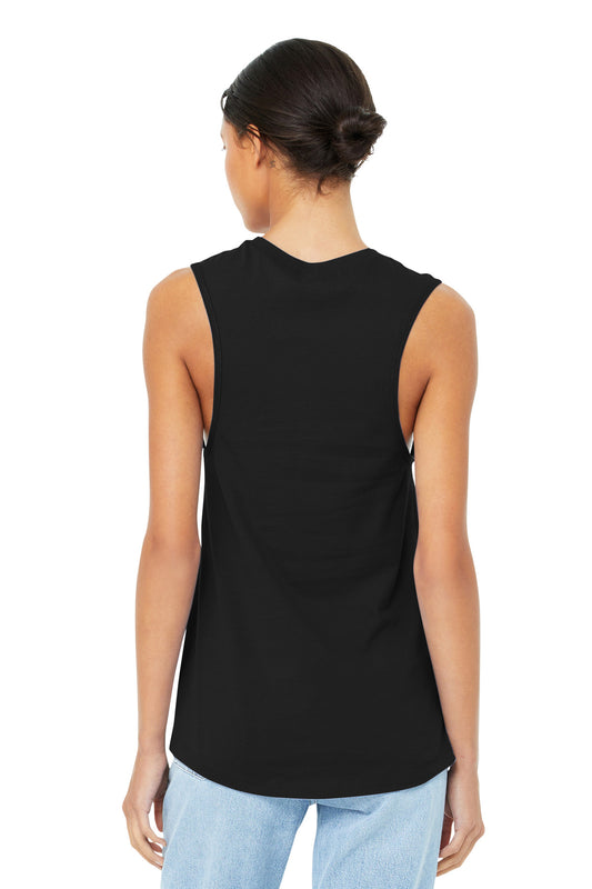BELLA+CANVAS  Women's Jersey Muscle Tank. BC6003 Black