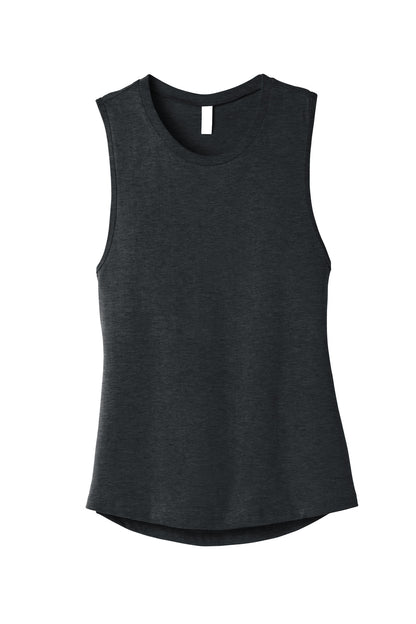 BELLA+CANVAS  Women's Jersey Muscle Tank. BC6003 Dark Grey Heather