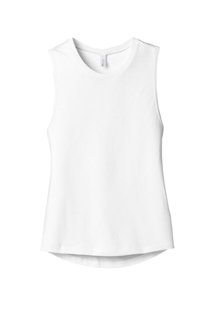 BELLA+CANVAS  Women's Jersey Muscle Tank. BC6003 White