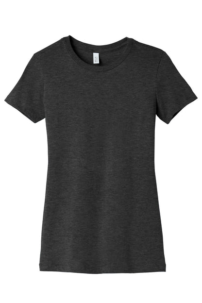 Bella+Canvas Women's Slim Fit Tee BC6004 Black Heather