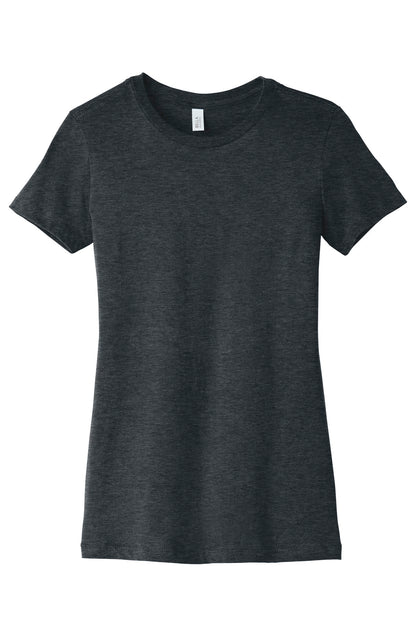 Bella+Canvas Women's Slim Fit Tee BC6004 Dark Grey Heather