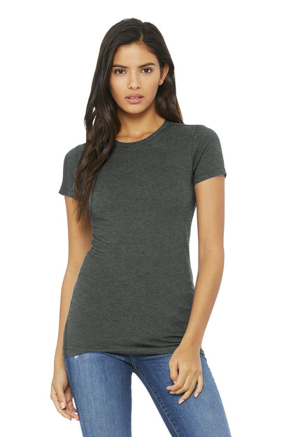 Bella+Canvas Women's Slim Fit Tee BC6004 Deep Heather