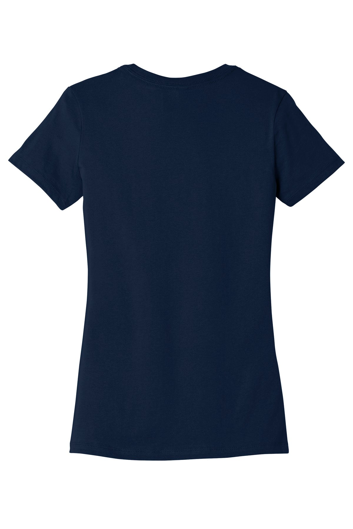 BELLA+CANVAS  Women's Slim Fit Tee. BC6004 Navy