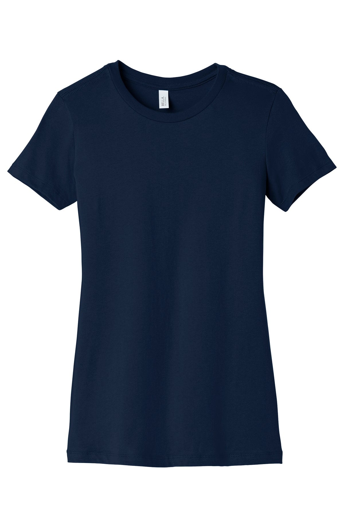 BELLA+CANVAS  Women's Slim Fit Tee. BC6004 Navy