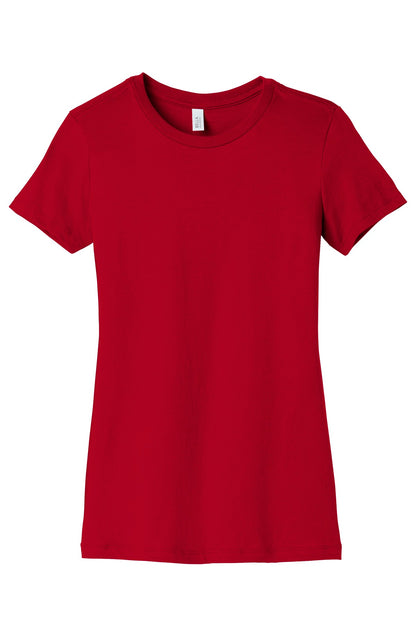 Bella+Canvas Women's Slim Fit Tee BC6004 Red