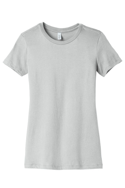 Bella+Canvas Women's Slim Fit Tee BC6004 Silver