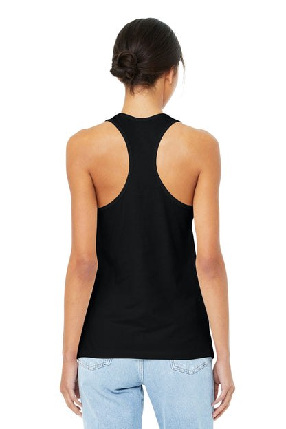 Bella+Canvas Women's Jersey Racerback Tank BC6008 Black