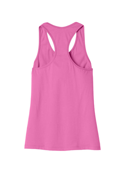 Bella+Canvas Women's Jersey Racerback Tank BC6008 Charity Pink