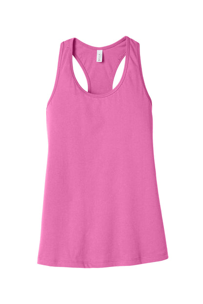 Bella+Canvas Women's Jersey Racerback Tank BC6008 Charity Pink