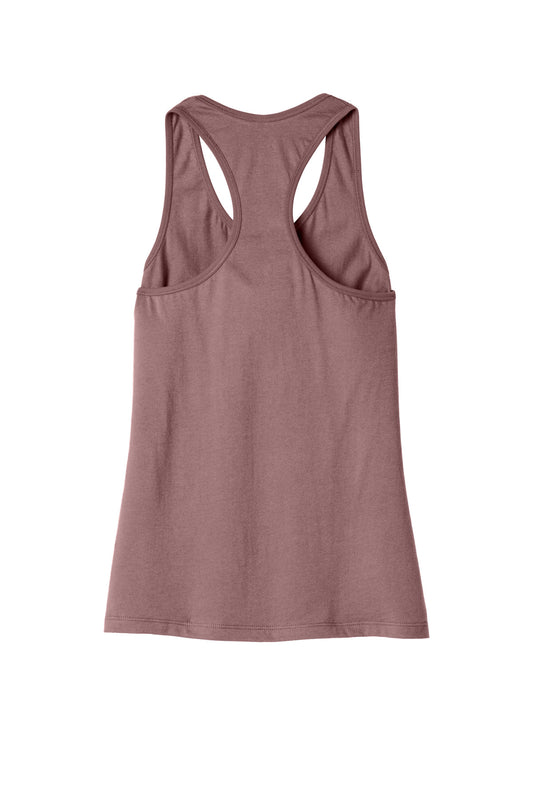 BELLA+CANVAS  Women's Jersey Racerback Tank. BC6008 Heather Mauve