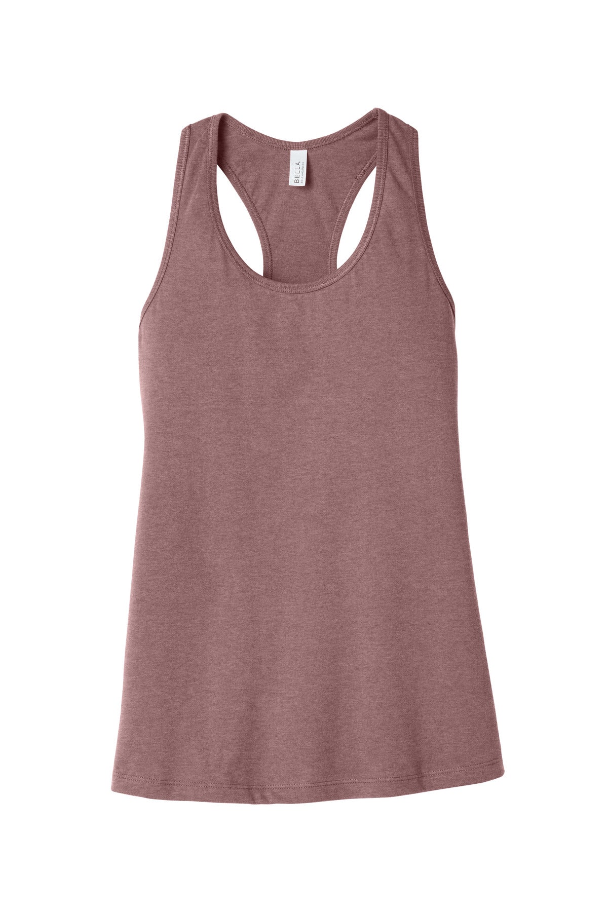 Bella+Canvas Women's Jersey Racerback Tank BC6008 Heather Mauve