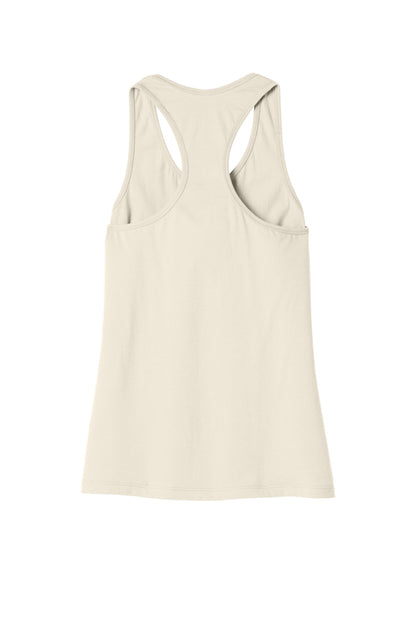Bella+Canvas Women's Jersey Racerback Tank BC6008 Natural