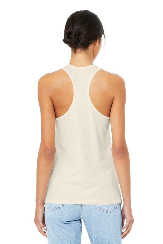 Bella+Canvas Women's Jersey Racerback Tank BC6008 Natural