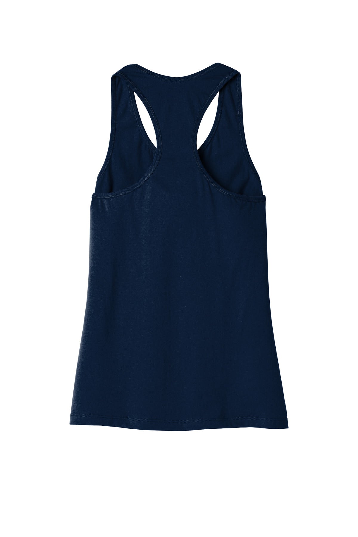 BELLA+CANVAS  Women's Jersey Racerback Tank. BC6008 Navy