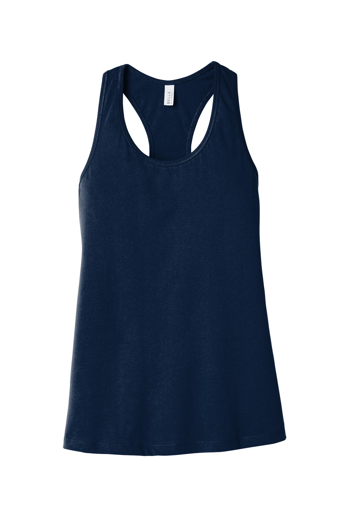 BELLA+CANVAS  Women's Jersey Racerback Tank. BC6008 Navy