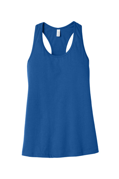 Bella+Canvas Women's Jersey Racerback Tank BC6008 True Royal