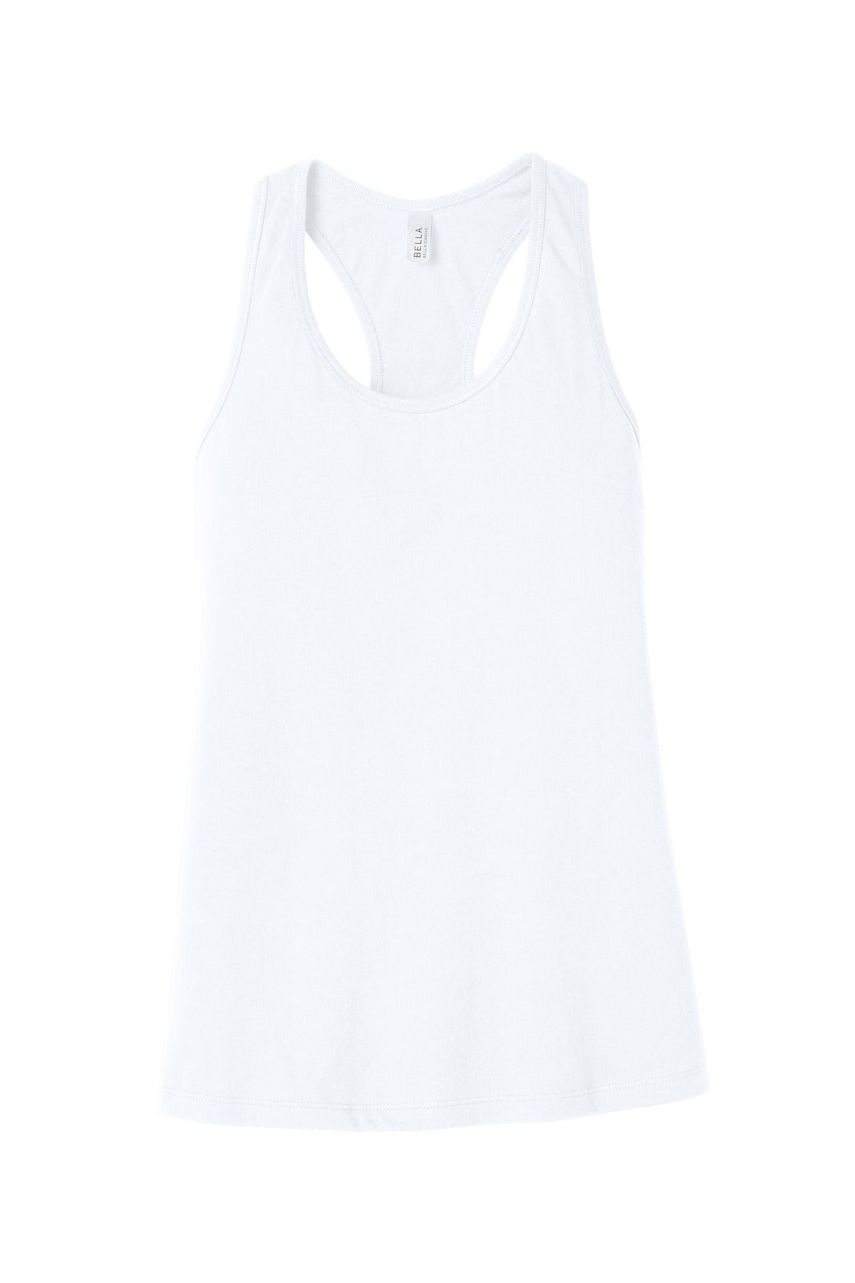 Bella+Canvas Women's Jersey Racerback Tank BC6008 White