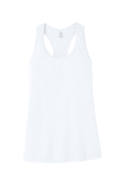 Bella+Canvas Women's Jersey Racerback Tank BC6008 White