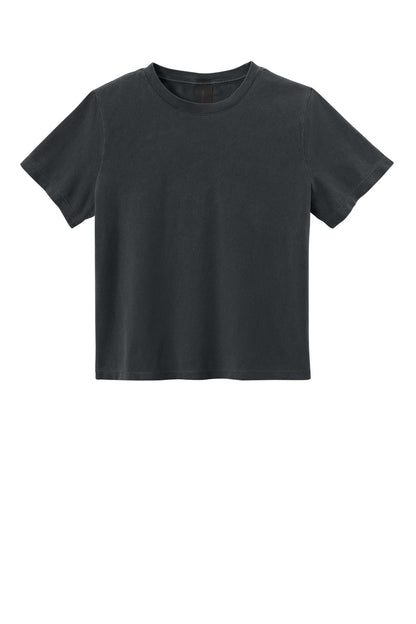 BELLA+CANVAS Women's Heavyweight Garment-Dyed Tee BC6110GD Washed Black