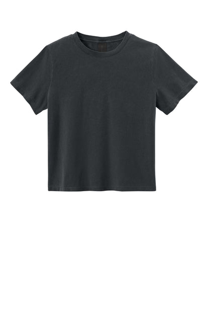 BELLA+CANVAS Women's Heavyweight Garment-Dyed Tee BC6110GD Washed Black