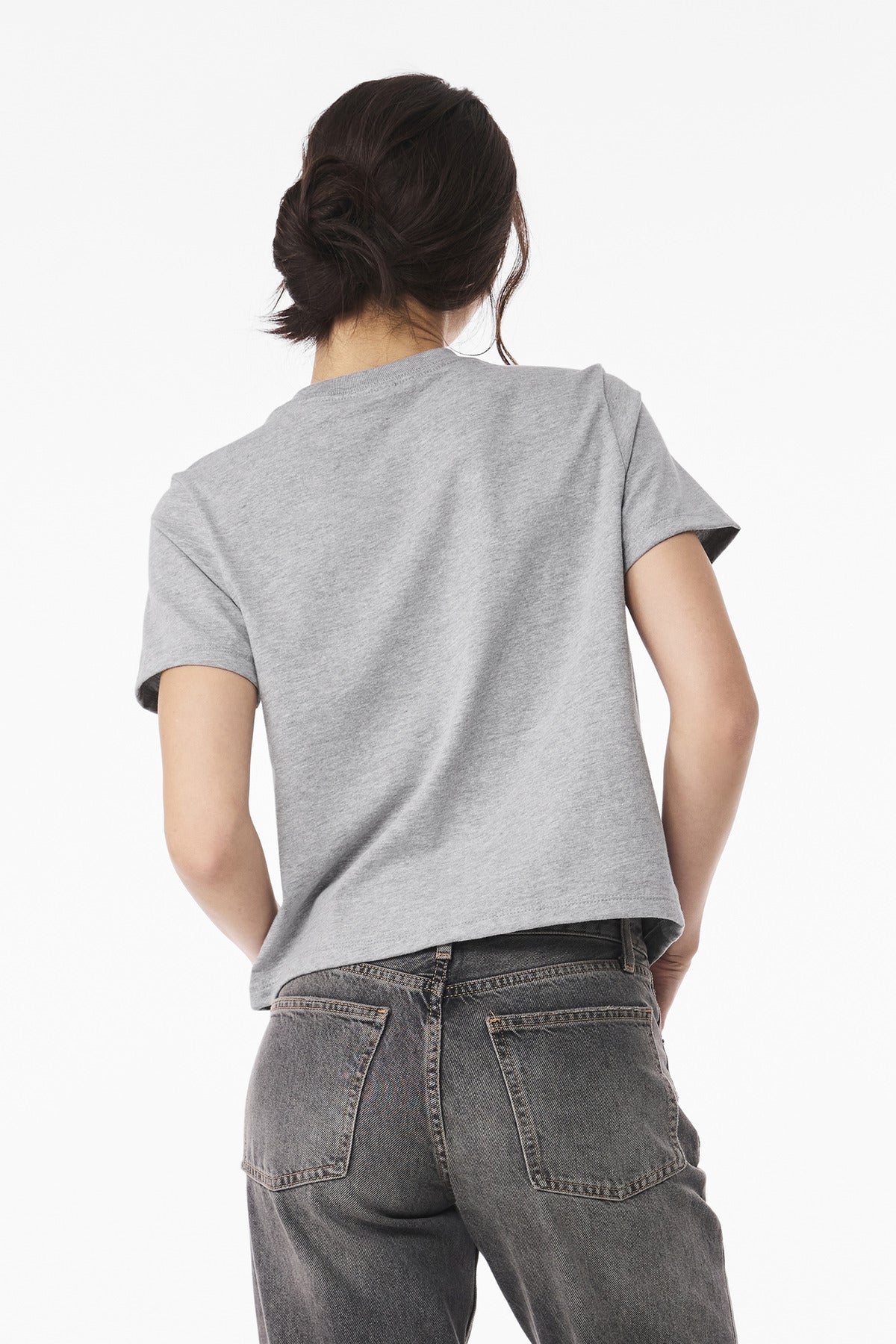 Bella+Canvas Women's 6-Ounce Heavyweight Tee BC6110 Athletic Heather