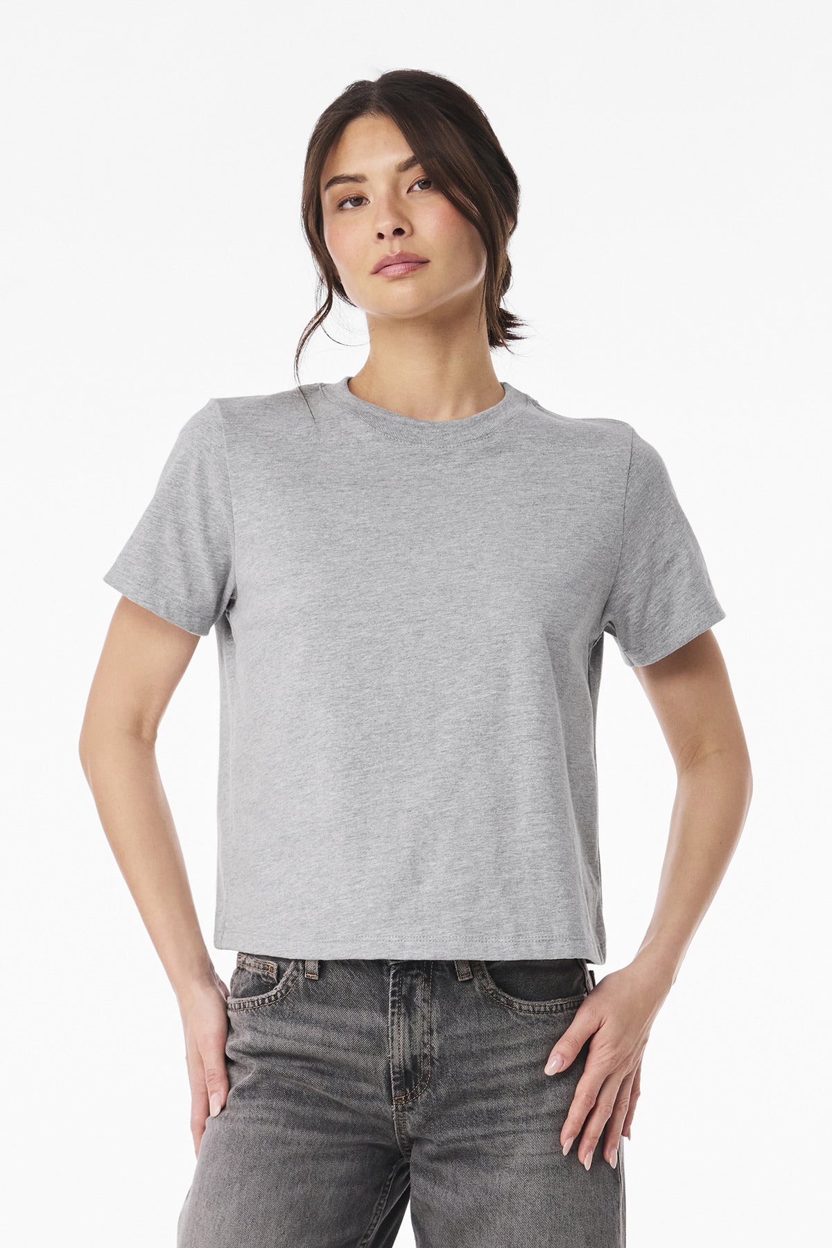 Bella+Canvas Women's 6-Ounce Heavyweight Tee BC6110 Athletic Heather