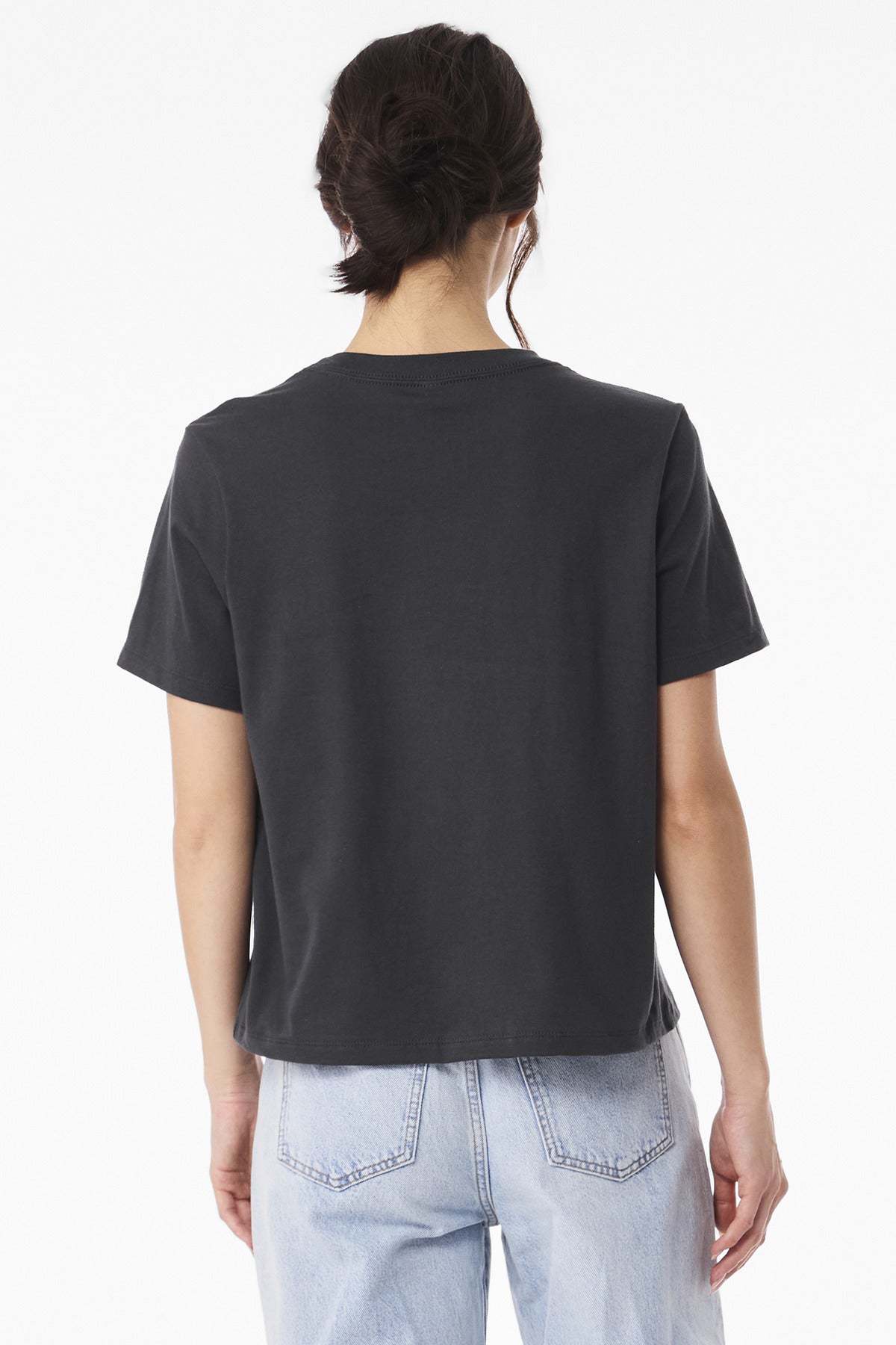 Bella+Canvas Women's 6-Ounce Heavyweight Tee BC6110 Dark Grey
